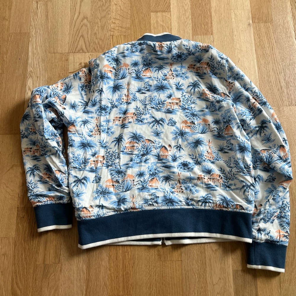 Faherty Reversable Bomber Jacket - Size Medium *G… - image 5